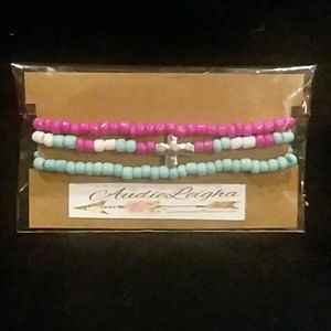 Cross Bracelet Set